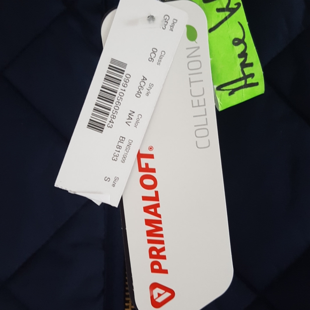 J Crew Navy Blue Excursion Puffer quilted Vest AC640 - Picture 5 of 9